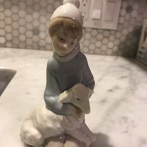 Lladro Sheep boy